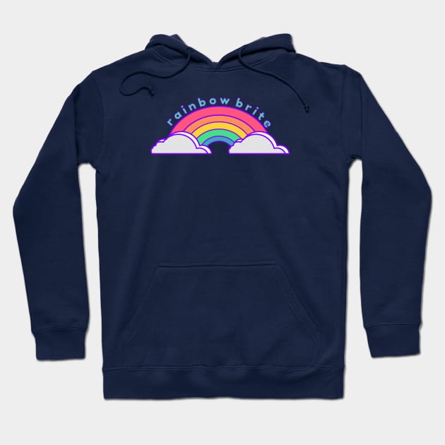 Rainbow brite kids gift Hoodie by AlfinStudio